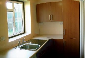 Utility Room Finished, this is Colins first attempt at a panorama shot with the digital camera software, so no, the work top does NOT have an odd lump in the corner!